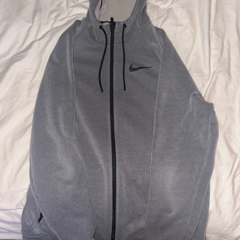 Nike dri-fit zip up hoodie